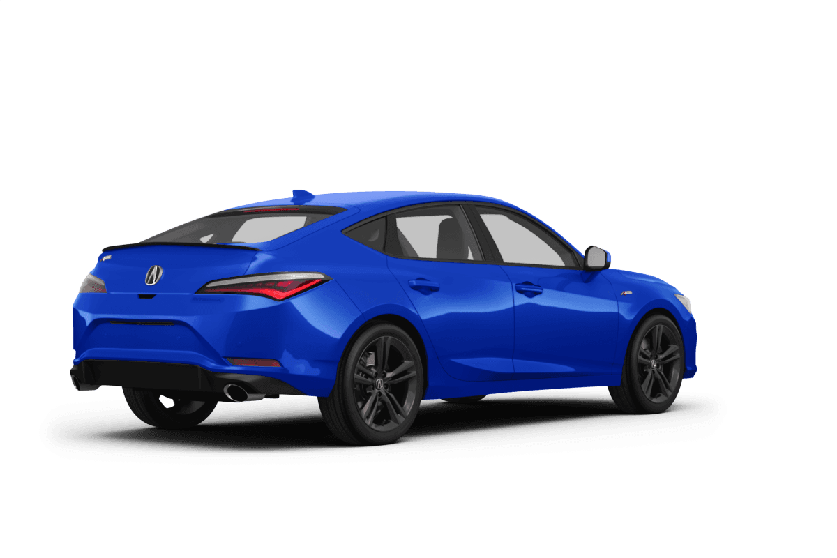 Acura Integra  - Back view Acura Integra  - Back view