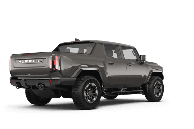 GMC HUMMER EV  - Back view GMC HUMMER EV  - Back view
